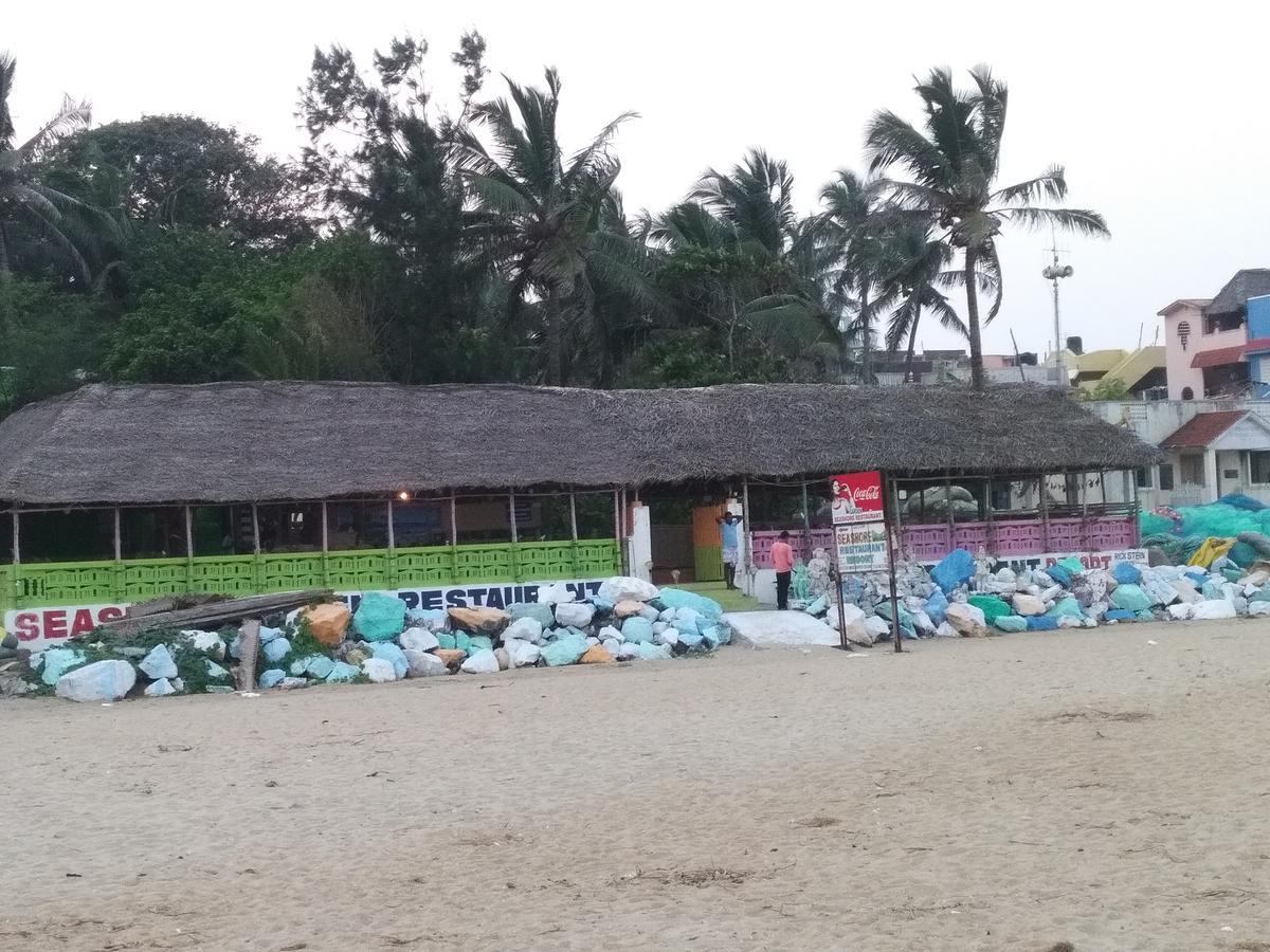Seashore Garden Beach Resort Kancheepuram Exteriör bild
